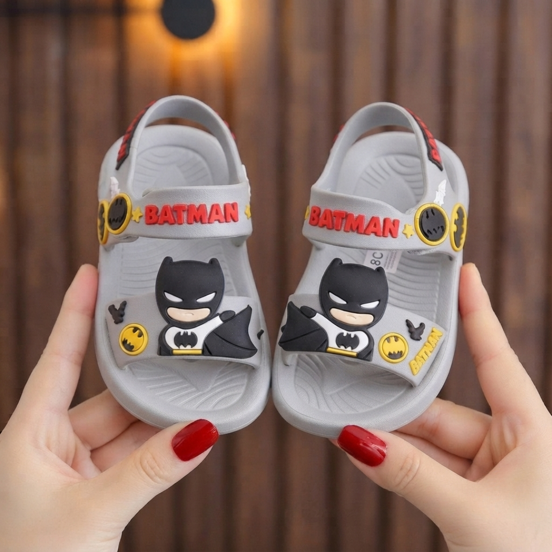 Kids’ Superhero Adjustable Summer Sandals