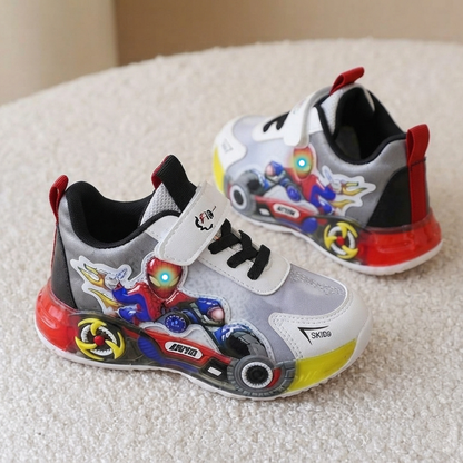 Baskets lumineuses Spider-Man pour enfants