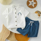 Boys rainbow shirt and shorts set - IRRAKIDS