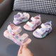 Little princess sandal with LED light inspired by Frozen Magic