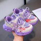 Fashion Cute Star Mesh Sneakers for Girls, Breathable Non-slip Running Shoes for Spring and Summer - IRRAKIDS