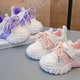Fashion Kids Boys Girls Sneakers Children School Shoes Running Shoes Soft Non-slip Rubber Sole