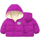 Cozy Kids' Hooded Winter Cotton Jacket