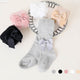 Toddler Girls Cotton Tights - Soft, Comfortable and Stylish with Bow