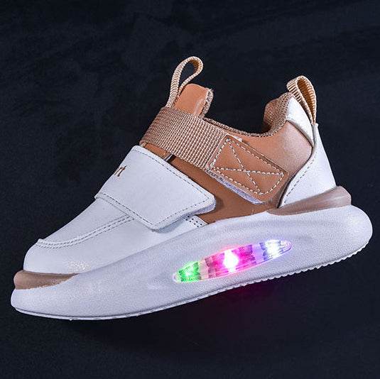 Baskets lumineuses à LED pour enfants - Confortables et à la mode pour courir et jouer