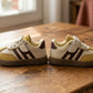Baskets décontractées pour enfants avec fermeture à scratch, semelle en caoutchouc antidérapante, chaussures confortables et légères pour garçons et filles