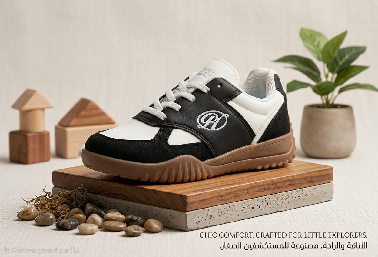 Kids Sports Shoes with Velcro Strap – Comfortable Anti-Slip Casual Sneakers for Boys & Girls