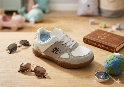 Kids Sports Shoes with Velcro Strap – Comfortable Anti-Slip Casual Sneakers for Boys & Girls