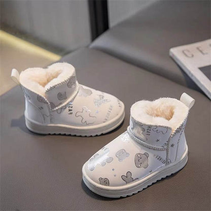 Adorable Boots for Kids – Plush Cartoon Design, Warm & Cozy for Girls. - IRRAKIDS