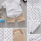 Boy Summer Clothes Set Toddler Floral Short Sleeve Button Down Shirt + Shorts 2Pcs Outfits Kids Casual Cotton Tracksuit
