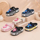 Unisex Kids Cartoon Charm Clogs – Lightweight, Comfortable Slip-On Sandals