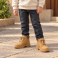 Kids’ Classic Lace-Up Ankle Boots — Everyday Style in Three Versatile Colors