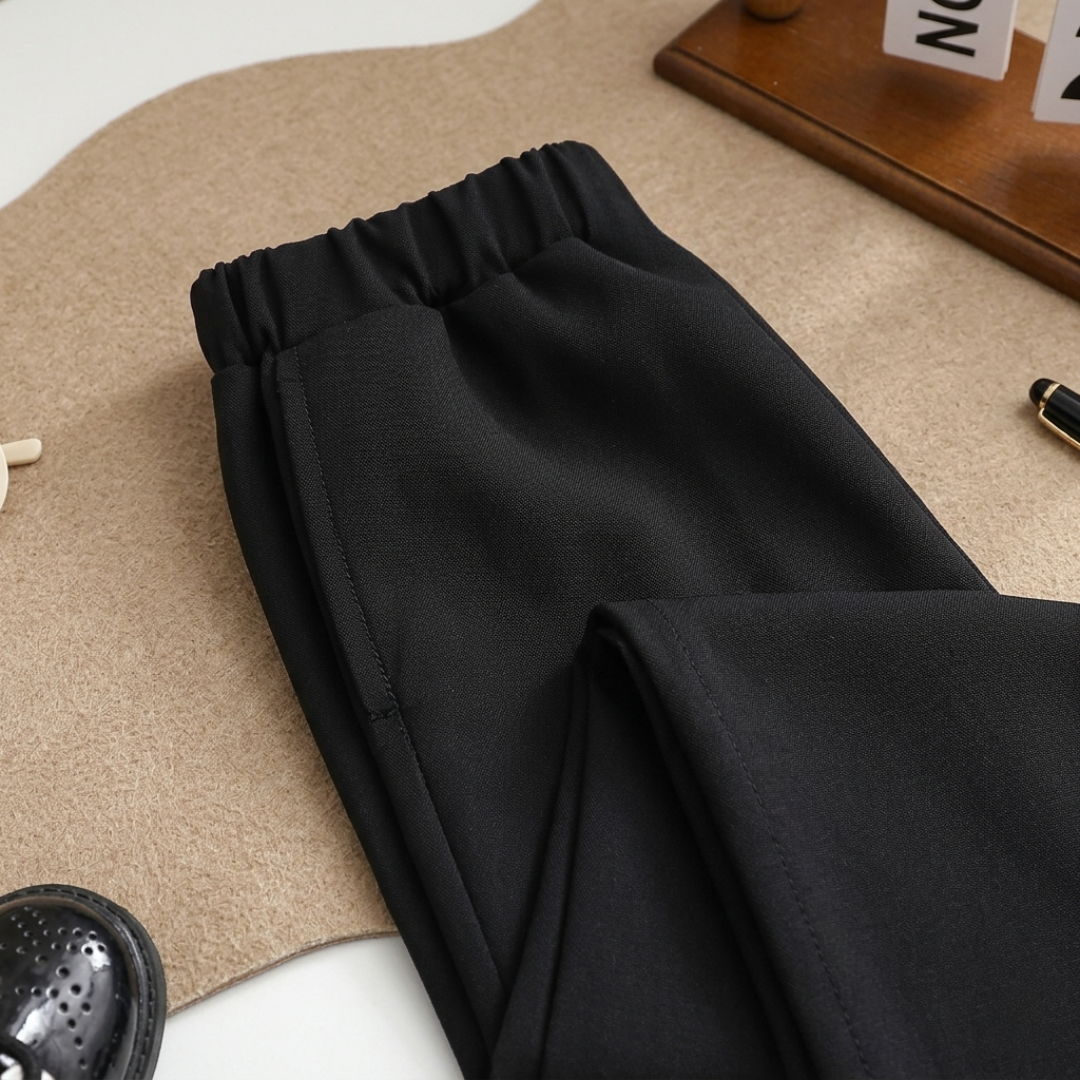 Elegant Kids Formal Outfit Set – Shirt, Vest, Bow Tie & Pants