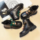 Charmantes bottes courtes de style anglais pour enfants élégants - Chaussures d'automne parfaites pour garçons et filles 