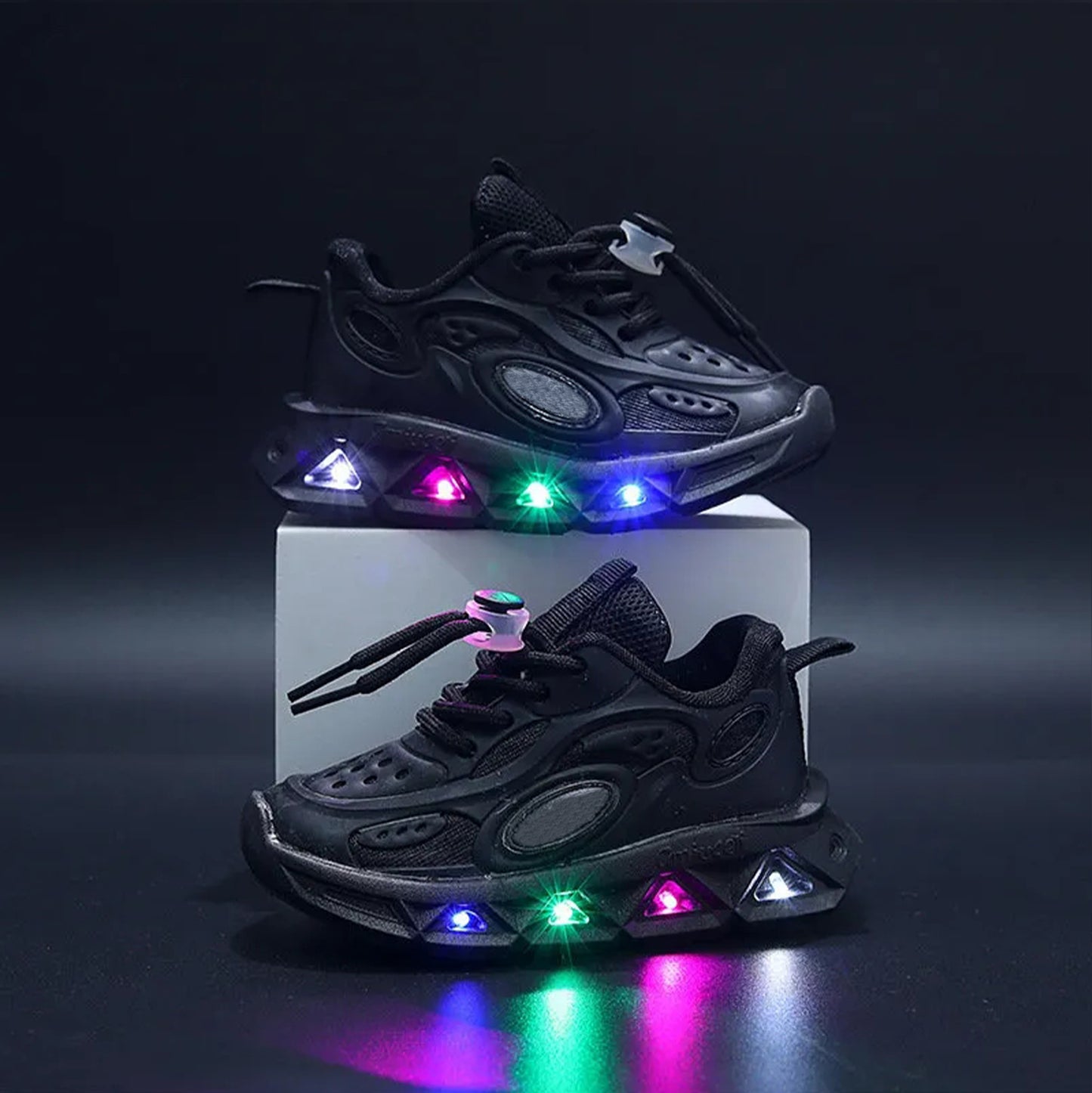 ShineBright LED Light-Up Shoes: Stylish, Comfortable, and Fun for Kids!