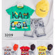 3 pièces essentielles pour les plaisirs d'été : t-shirt imprimé, short en jean et chapeau de soleil élégant
