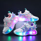 Chaussures de sport LED inspirées d'Elsa pour les enfants !