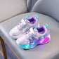 Chaussures de sport LED inspirées d'Elsa pour les enfants !