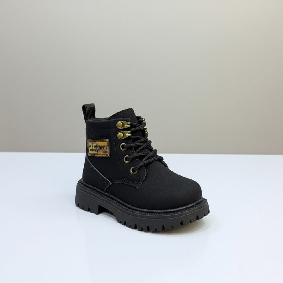 Boys' Lace-Up Ankle Work Boots — Product image: 