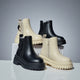 Bottes épaisses pour enfants – Design antidérapant avec fermeture éclair latérale