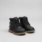 Boys’ rugged lace-up ankle boots with side zipper — Product image: 