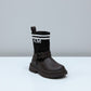 Girls knit-cuff buckle boots — Product image: 