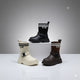 Girls Knit-Cuff Buckle Boots | Warm Ankles, Easy Pull Tab