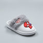 Boys' Spider-Man Plush-Lined Slip-On Slippers — Product image: 