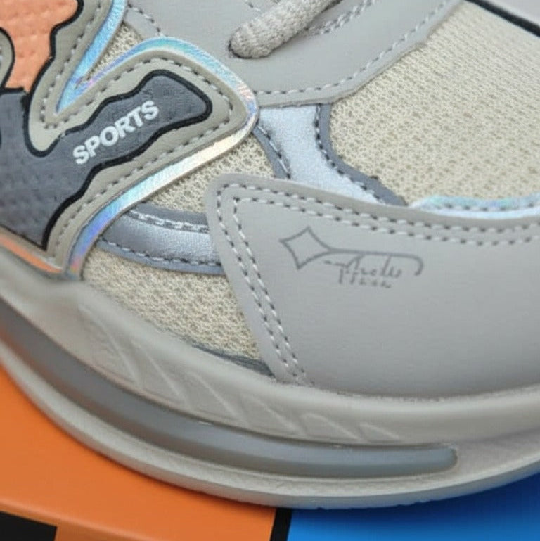 Boys sport sneakers with lace & hook-and-loop strap — Product image: 