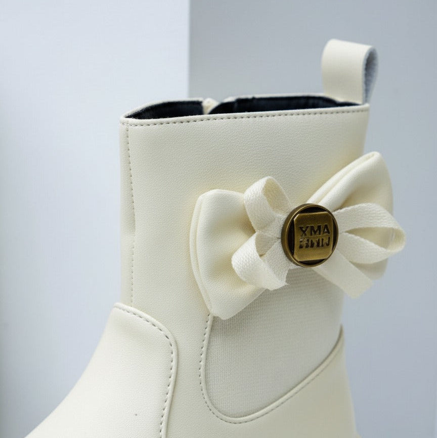 Girls' Bow Chelsea Ankle Boots — Product image: 