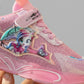 Girls glitter cartoon velcro sneakers — Product image: 
