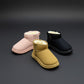 Girls' Faux-Fur Lined Ankle Boots (3 Colors) — Product image: 