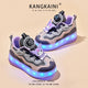 Baskets lumineuses pour enfants avec roues rétractables - Design tendance avec lumière LED