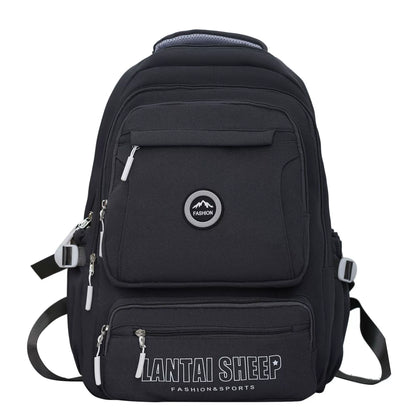 Fashionable multi-pocket school backpacks - for secondary and middle school