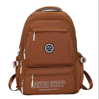 Fashionable multi-pocket school backpacks - for secondary and middle school