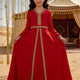 Elegant  Caftan  for Girls – Traditional Eid & Special Occasion Dress