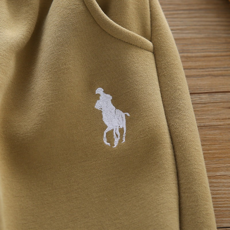 Ensemble sweat-shirt à capuche d'hiver pour enfants, nouveau style, vêtements d'hiver pour bébé garçon, plus gilet épais en velours, ensemble trois pièces