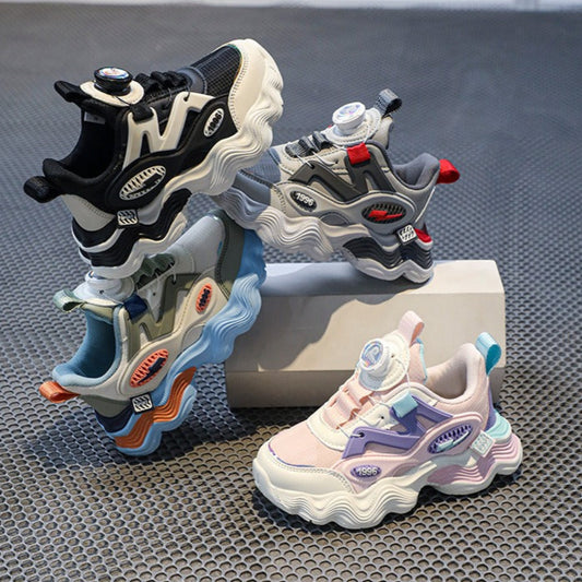 Baskets de sport tendance pour enfants – Design léger, coloré et confortable