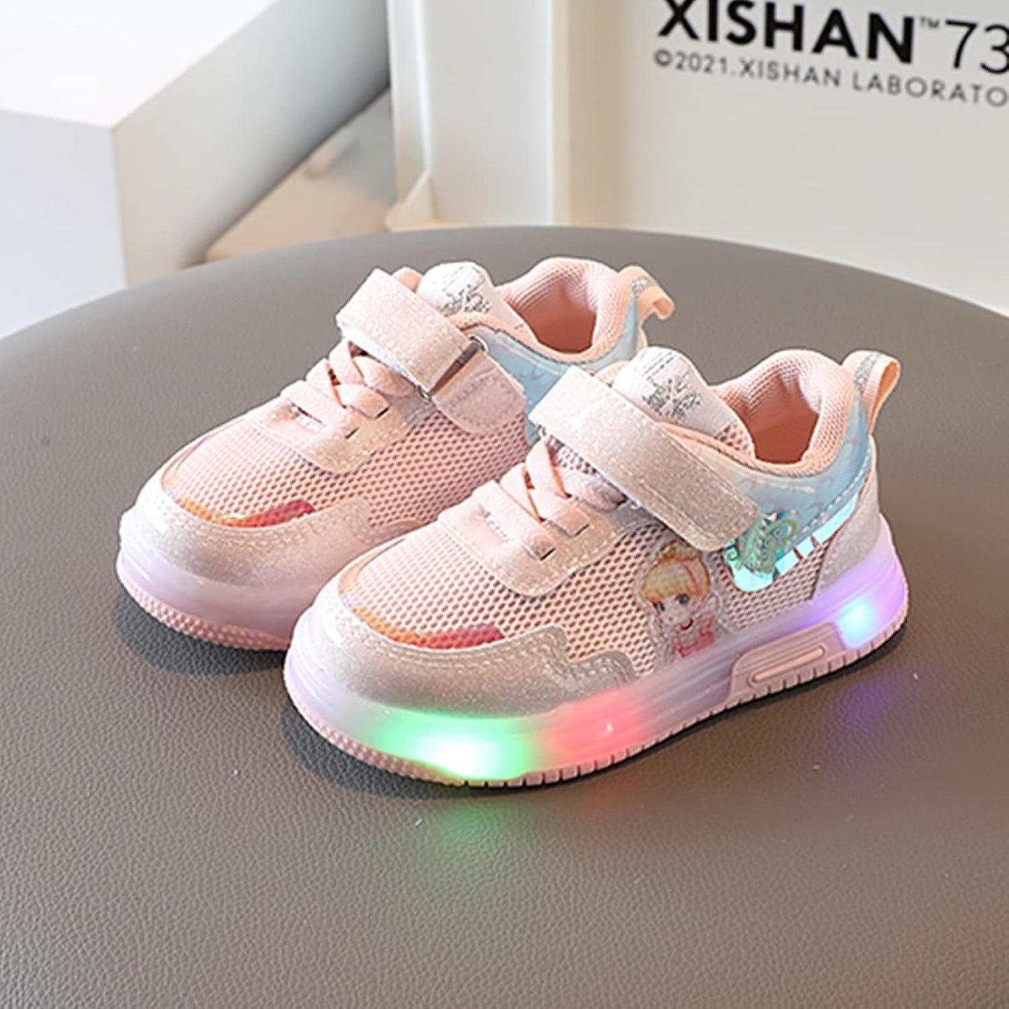 Kids Princess Light-Up Sneakers for Girls