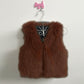 Stylish & Warm: 2024 Children's Autumn-Winter Fur Vest