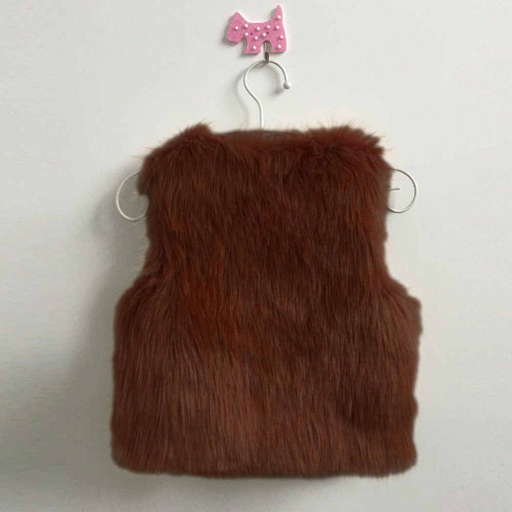 Stylish & Warm: 2024 Children's Autumn-Winter Fur Vest