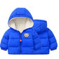 Cozy Kids' Hooded Winter Cotton Jacket