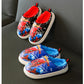 Spider Superhero Waterproof Kids' Comfy & Warm Slippers: Trendy Style for Little Heroes!"