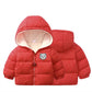 Cozy Kids' Hooded Winter Cotton Jacket