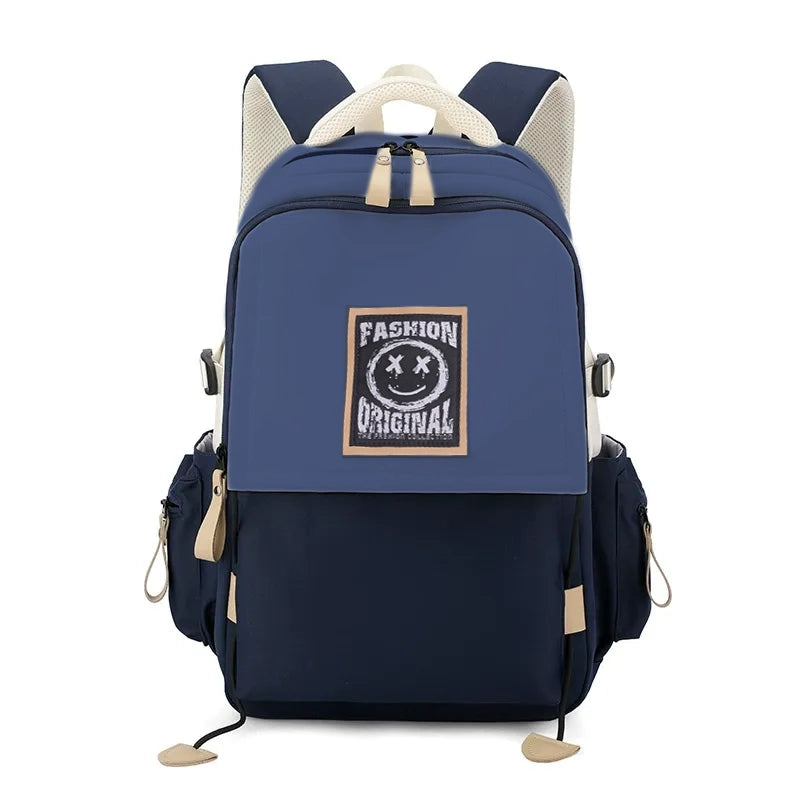 Sac à dos d'école unisexe haut de gamme et durable – Style moderne, grande capacité et confort longue durée 