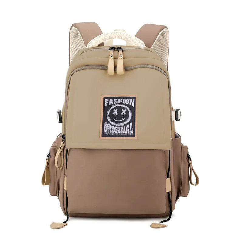 Sac à dos d'école unisexe haut de gamme et durable – Style moderne, grande capacité et confort longue durée 