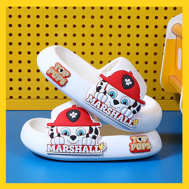 Sandales confortables Paw Patrol pour enfants : design de dessin animé mignon avec ajustement doux et confortable.