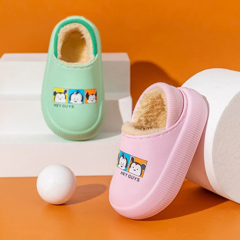 Chaussons douillets et confortables pour enfants : parfaits pour des pieds chauds et confortables