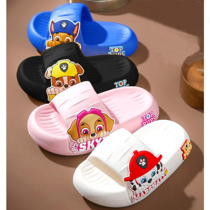 Sandales confortables Paw Patrol pour enfants : design de dessin animé mignon avec ajustement doux et confortable.