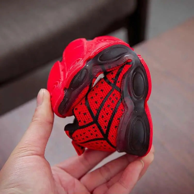 Superhero-Inspired LED Light-Up Shoes for Kids